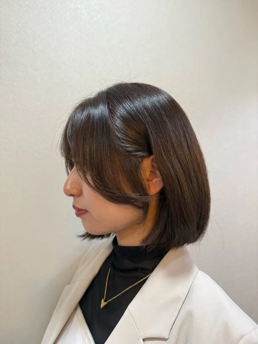 🎀ིྀレディースミニモ限定🎀ིྀ韓国カット＋カラー＋トリートメントサービス🫧長さがある方の写真