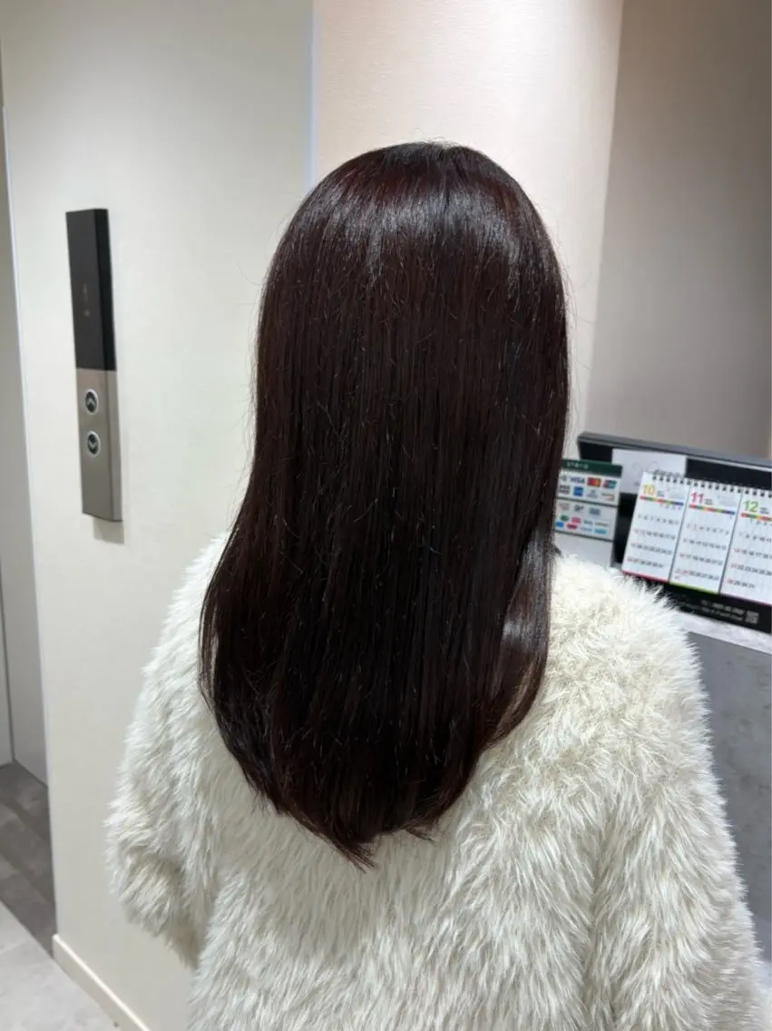 【髪をしっかり内部から補修🕊️】レディースカット➕Aujua 4Step Treatment(超音波アイロン付🫧)の写真