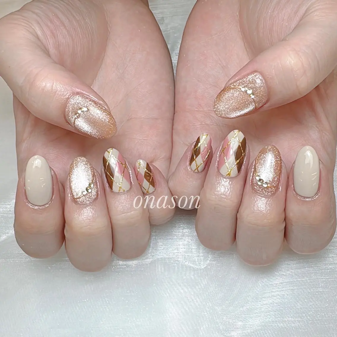ネイル ハンドネイル Onason NailSalonのネイルデザイン