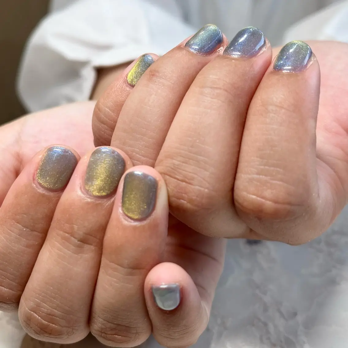 ネイル ハンドネイル 【AO】nail 💎ayameのネイルデザイン