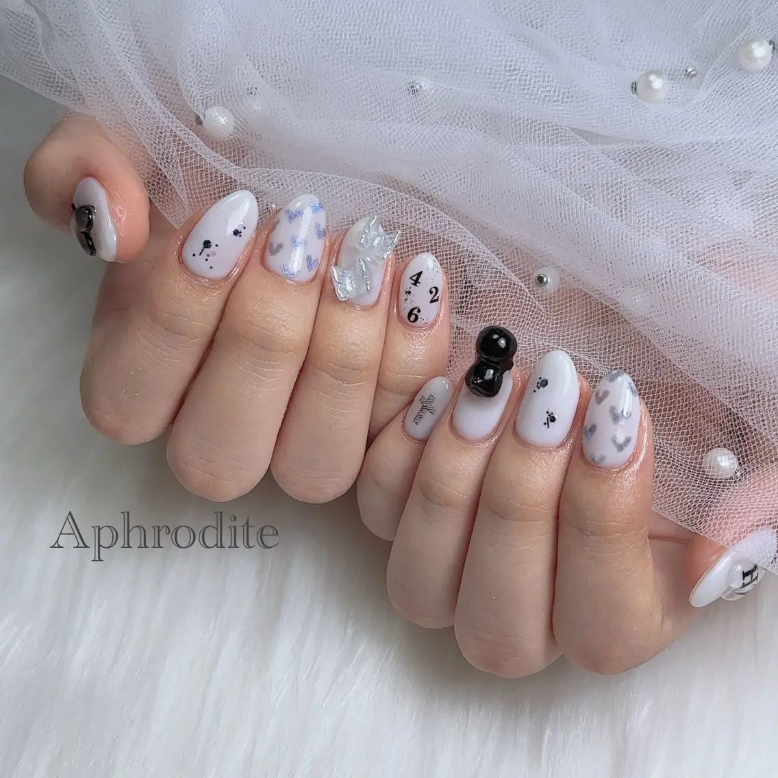 ネイル Aphrodite パラジェル認定サロンのネイルデザイン
