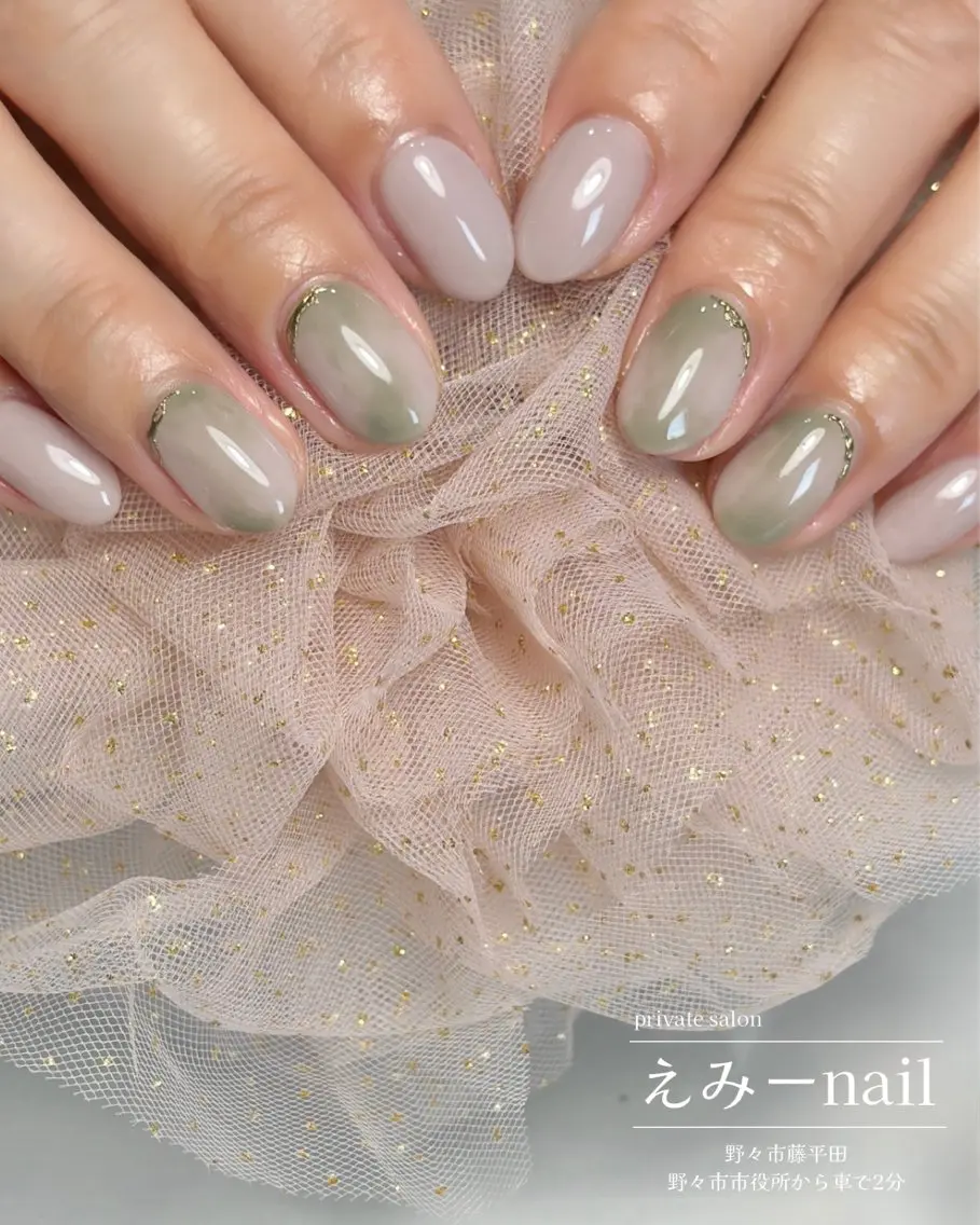 ネイル ハンドネイル 野々市藤平田 【えみーnail】のネイルデザイン