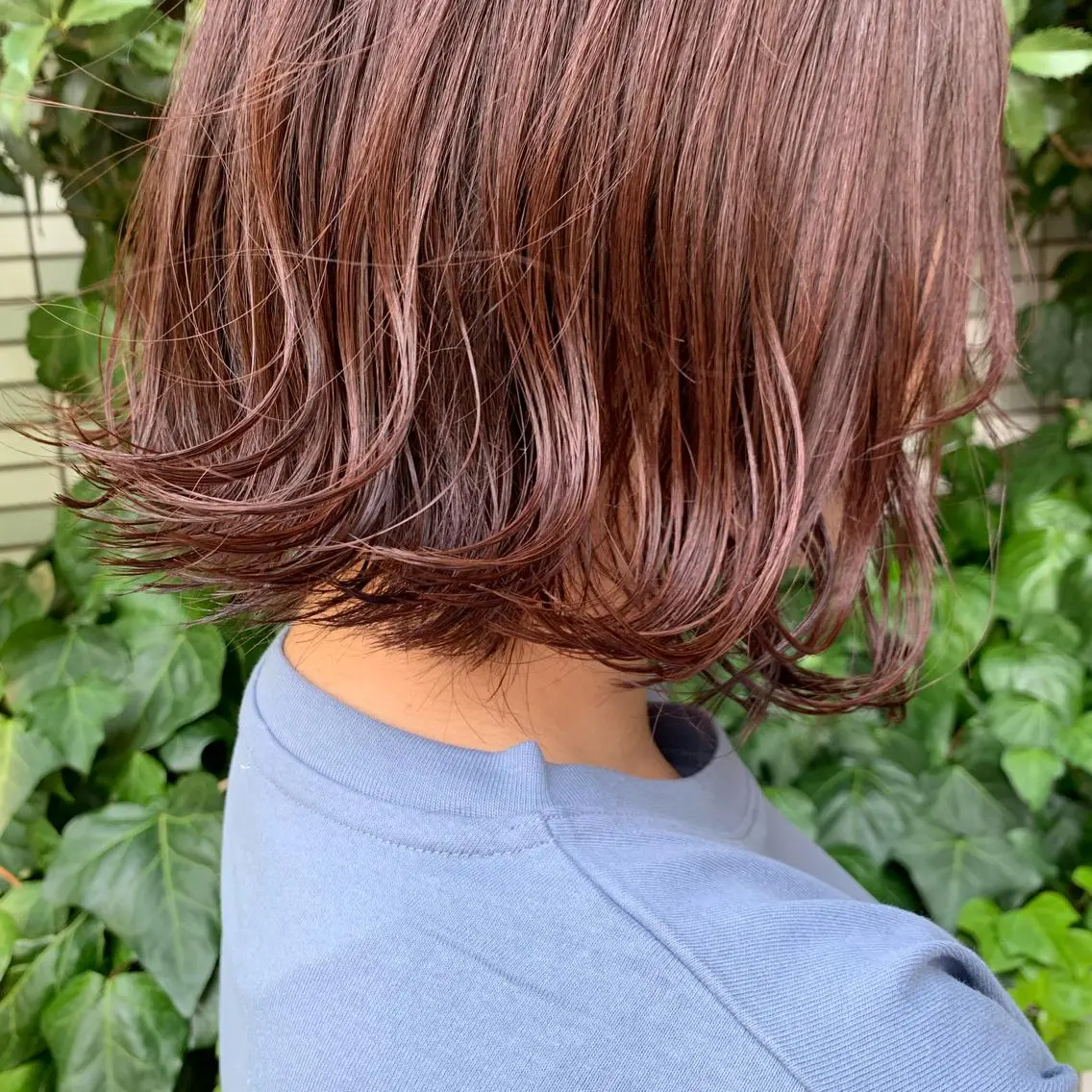 ショート カラー ラベンダーカラー ピンクカラー ピンクラベンダー カワシマ セイカのヘアスタイル