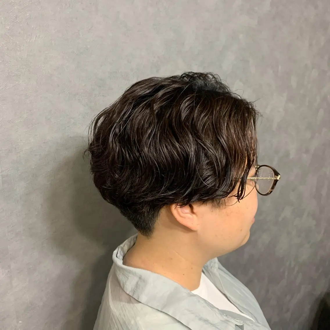 ショート パーマ chouette/ 根本優希のヘアスタイル