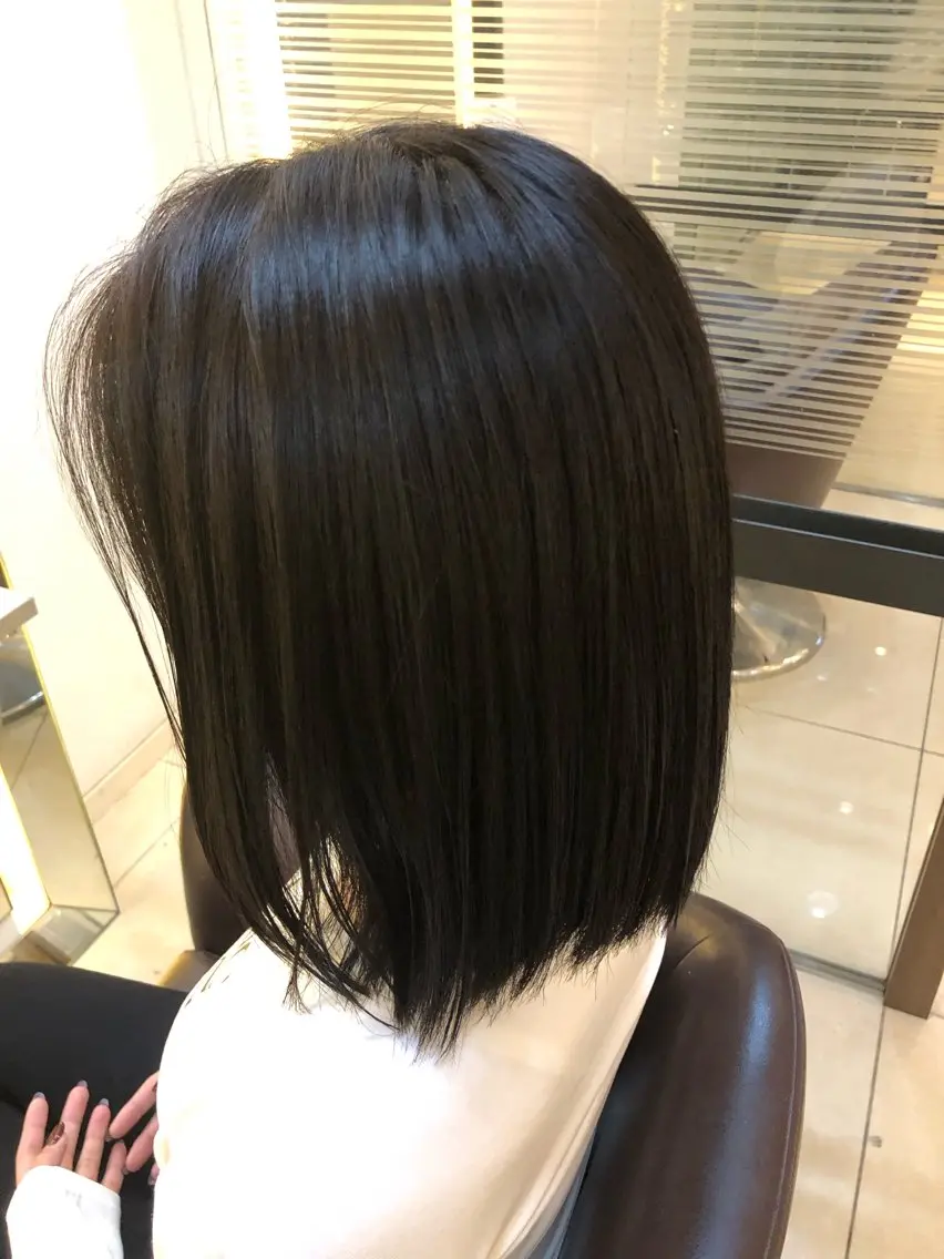カラー ヘアカラー トリートメント 長山 航来 /縮毛矯正のヘアスタイル