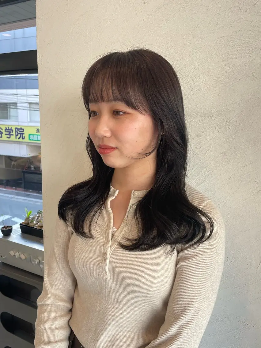 カラー グレージュ ラベンダーカラー ラベンダーグレージュ ラベンダーグレー カット ヘアカラー トリートメント 『SiLO』 rumiのヘアスタイル