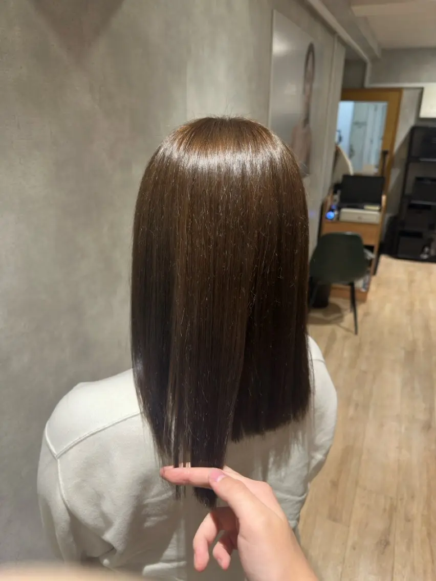 セミロング カラー ♦️透明感カラー♦️ SOTAのヘアスタイル