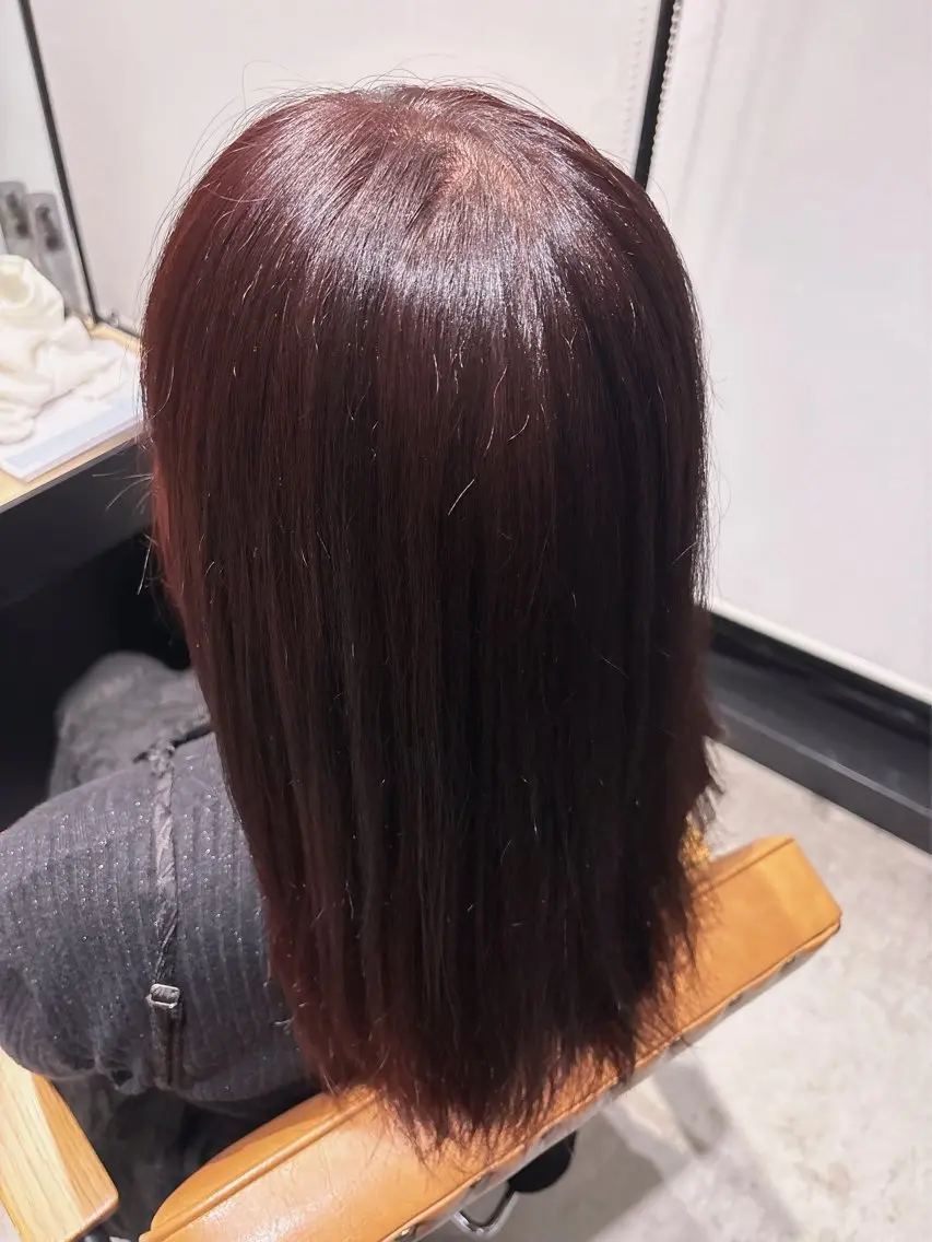 カラー 中村 聖のヘアスタイル