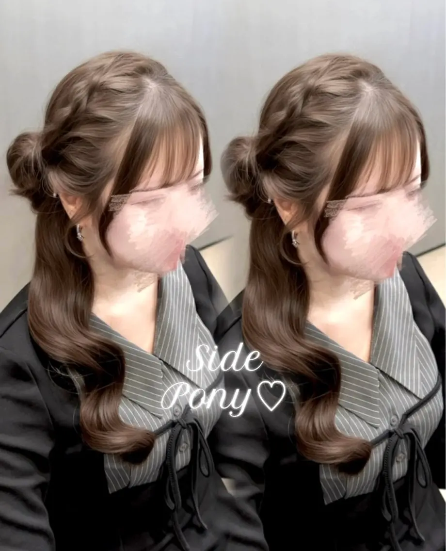 ロング ヘアセット 似合わせショート♡ ura/梅田/茶屋町のヘアスタイル