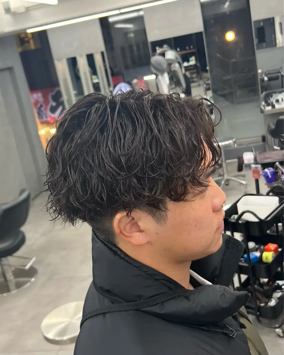 【5月限定】 ✂️メンズカット✂️➕ツイストスパイラルパーマ➕トリートメントの写真