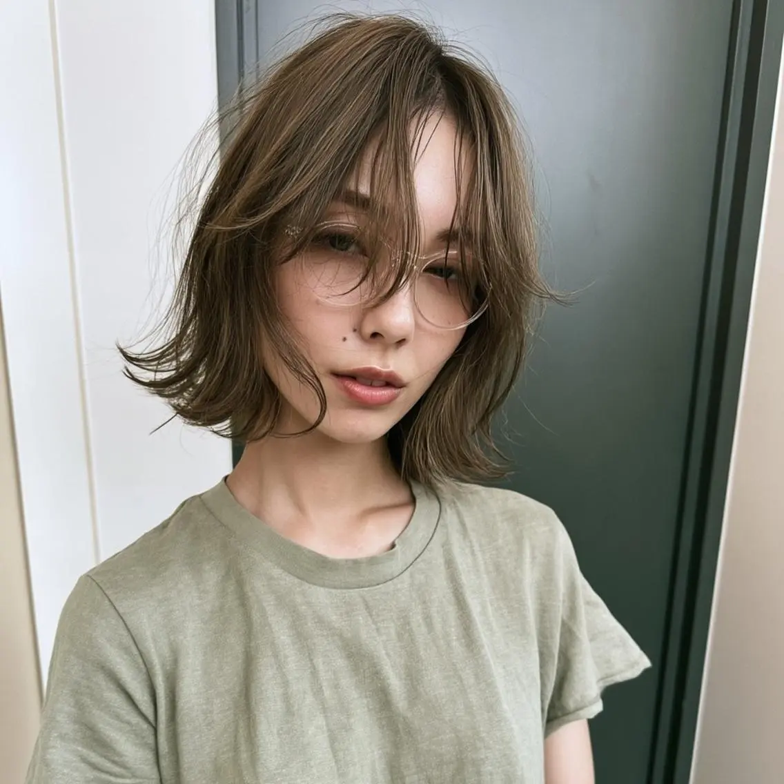 ミディアム ヘアカラー ブリーチ/デザイン ubu🥷🏻のヘアスタイル