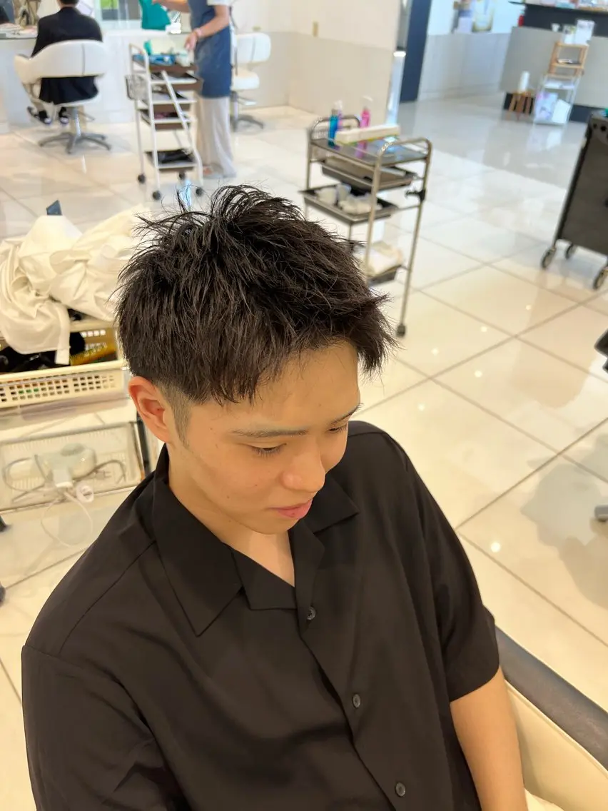 ショート メンズ スパイキーショート ショートヘア カット Oops旧TABOO 早野太郎のヘアスタイル