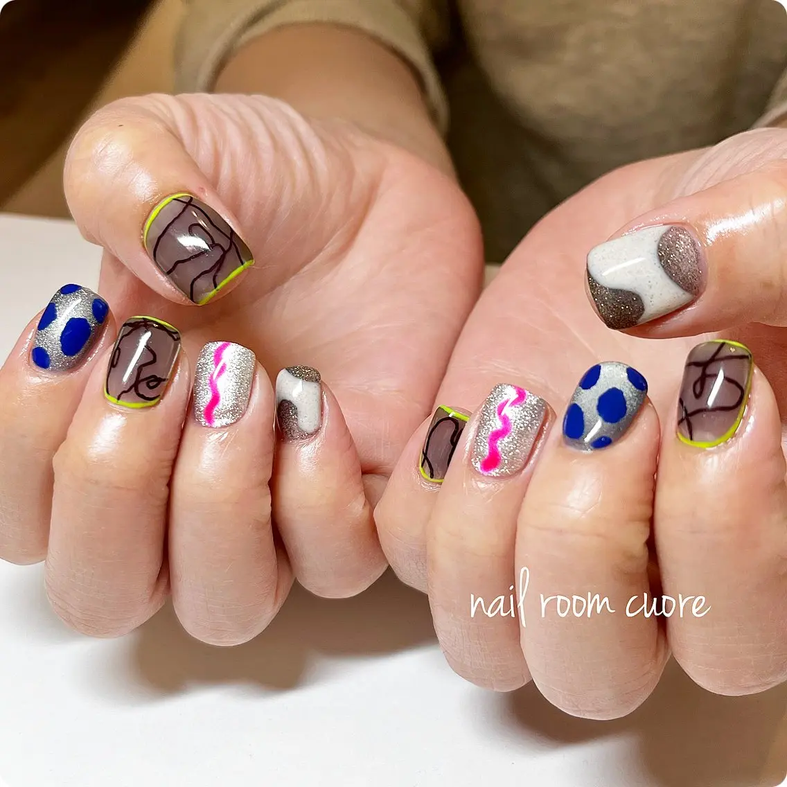 ネイル 持ち込み 松尾 典子のネイルデザイン