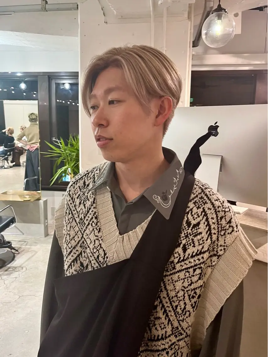 ショート メンズ 石井 大貴のヘアスタイル