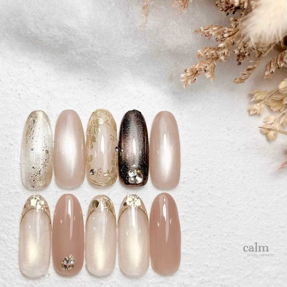 ネイル ハンドネイル calm 〔ｶｰﾑ〕のネイルデザイン