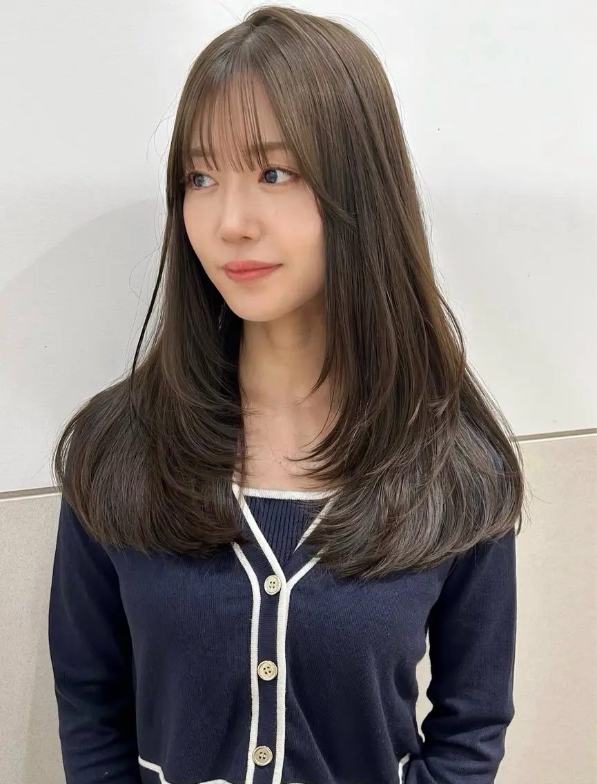 ロング 山口拓海 【顔周り小顔カット】のヘアスタイル