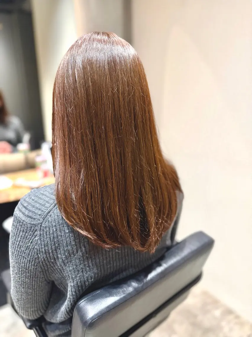カラー ヘアカラー 加賀美 幸乃のヘアスタイル