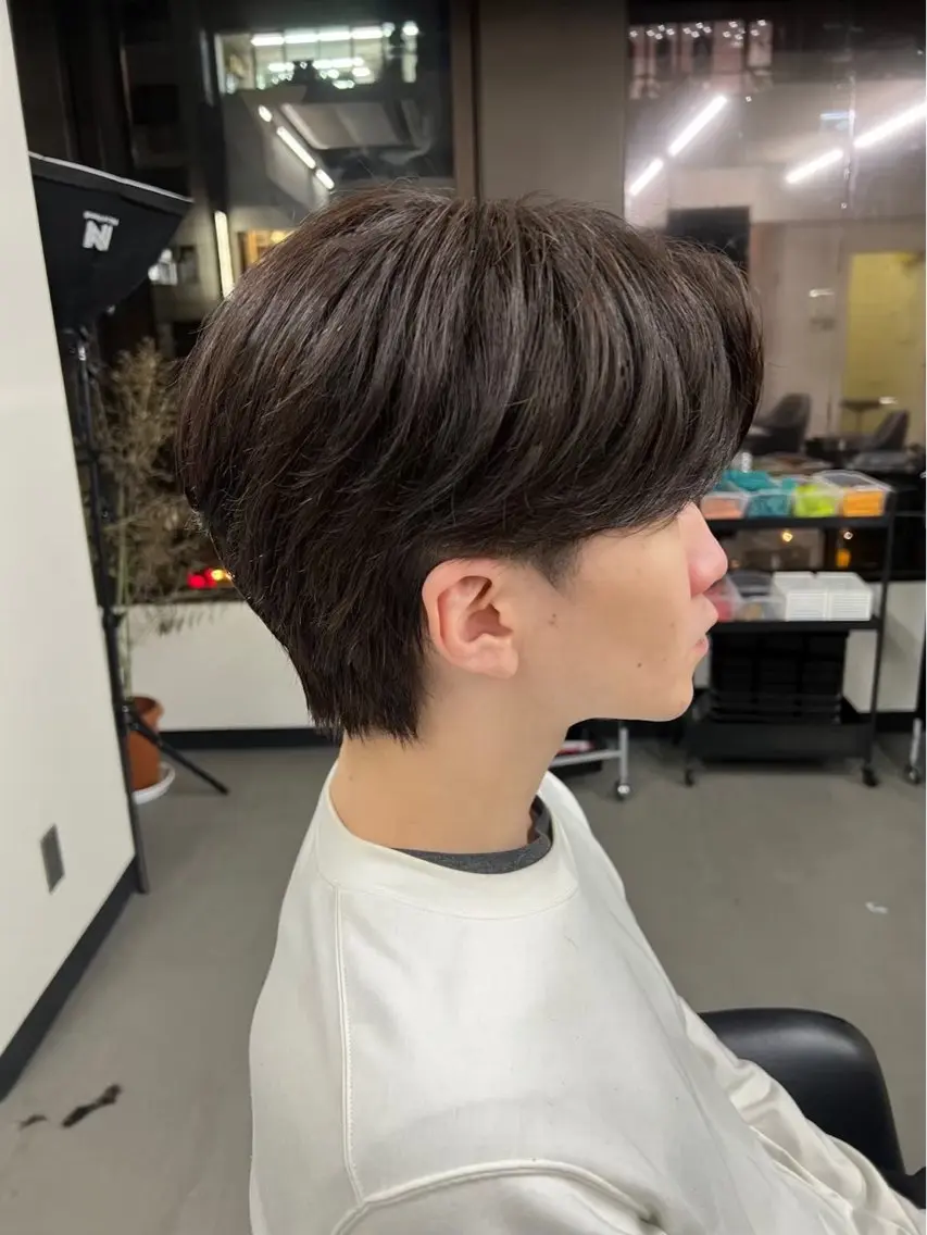 【営業後モデル❕ニュアンスパーマ🌀】当日予約ok🌟カット＋パーマ＋ケアトリートメントの写真