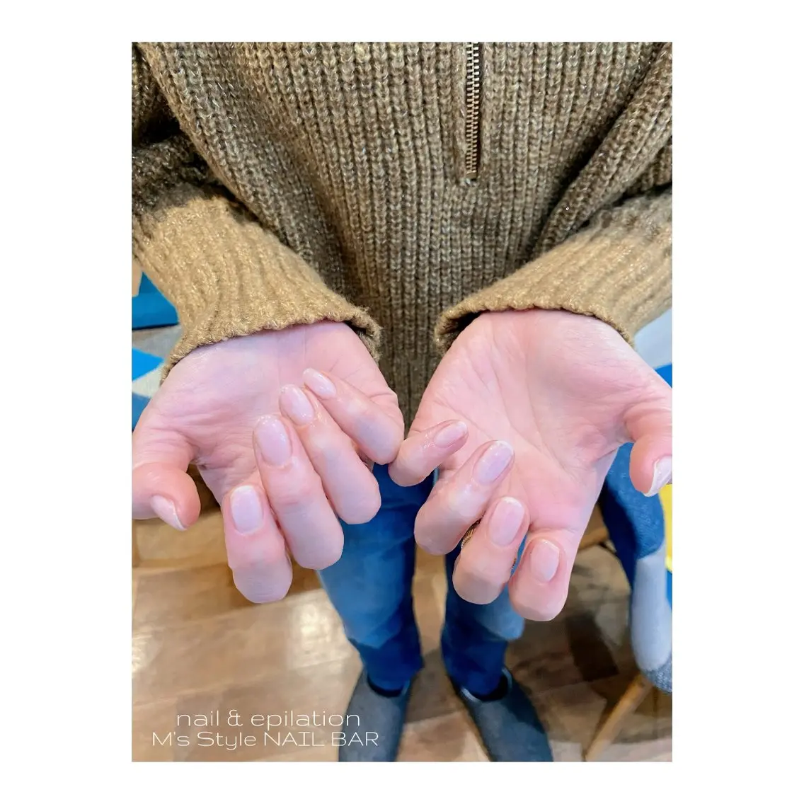 ネイル クリアネイル 成人式 フットネイル フレンチネイル ジェルネイル ハンドネイル M's Style NAIL BARのネイルデザイン