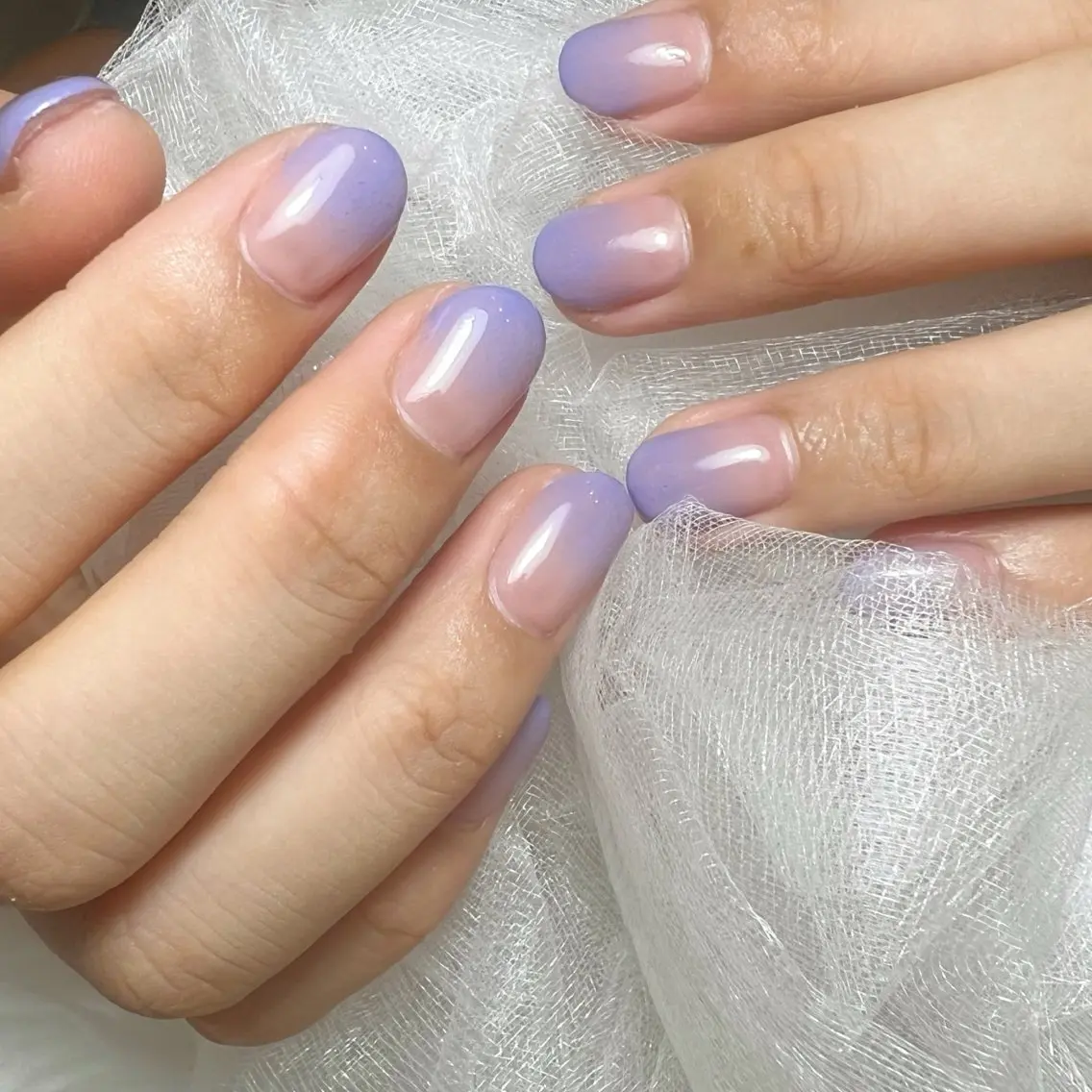 ネイル グラデーション ワンカラーネイル ハンドネイル Lilibeauty salonのネイルデザイン