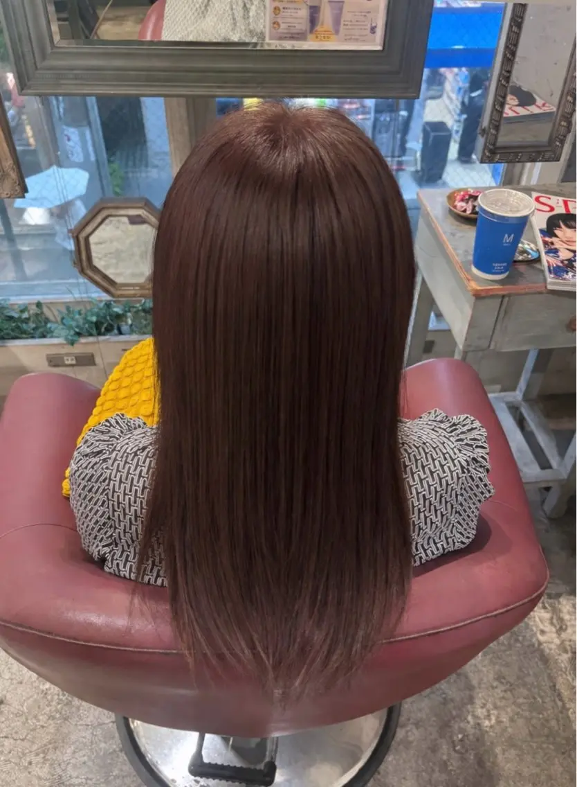 カラー ヘアカラー たかの ゆめなのヘアスタイル