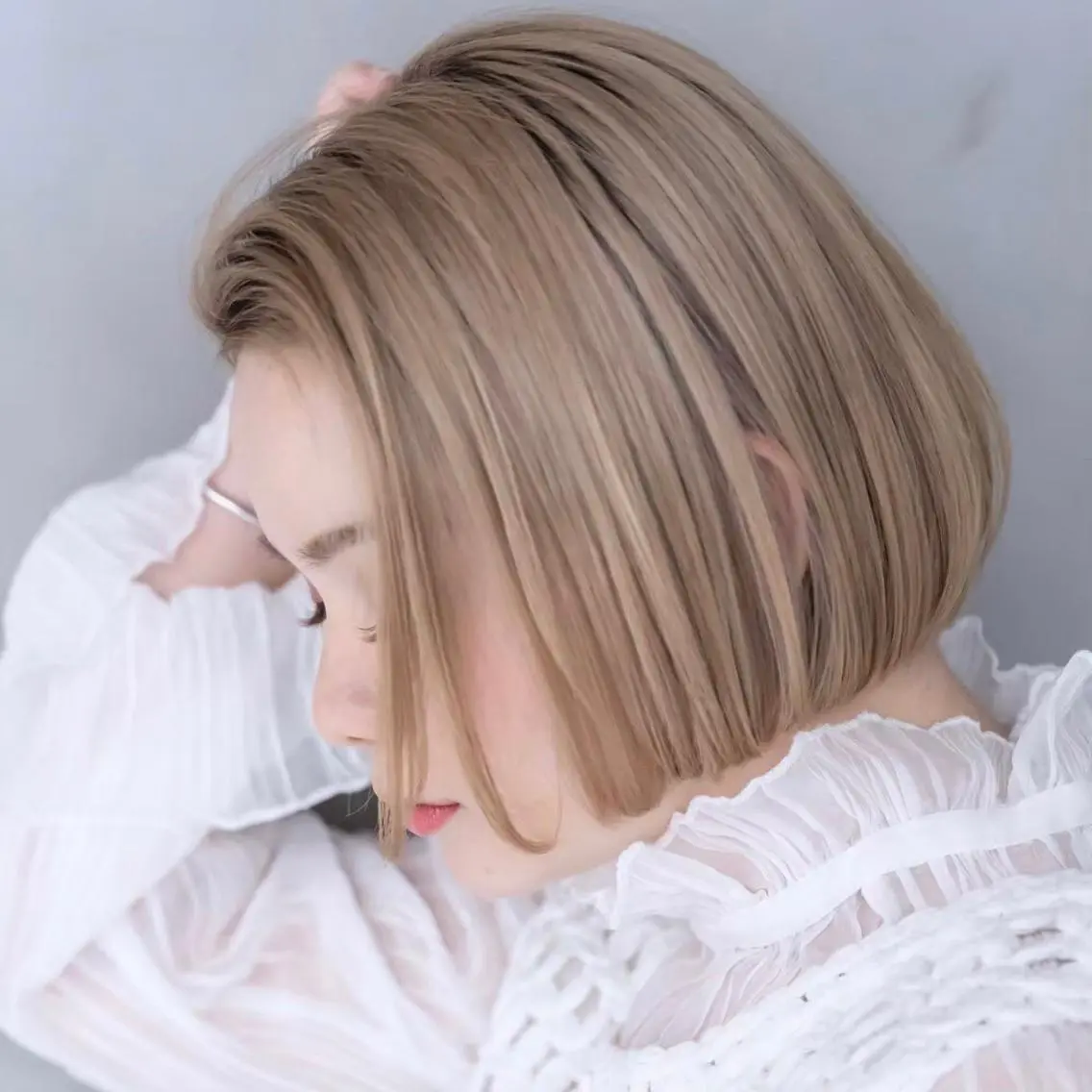ショート KAREN🕊️ 大宮美容室のヘアスタイル