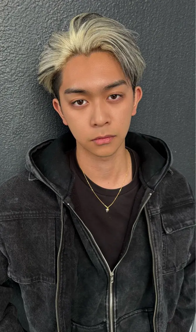 ショート メンズ 鈴木 颯真ウィリアムのヘアスタイル