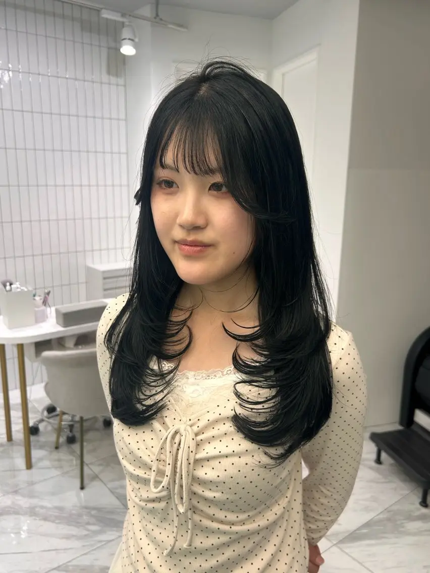 ロング オールマイティ美容師 💋𝑨𝑵𝑵𝑨のヘアスタイル