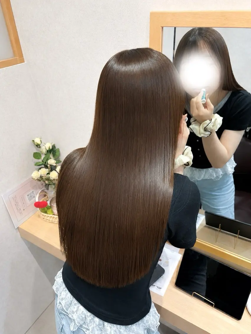 ロング カラー 透明感/チョコカラー 💍TAMA💍のヘアスタイル