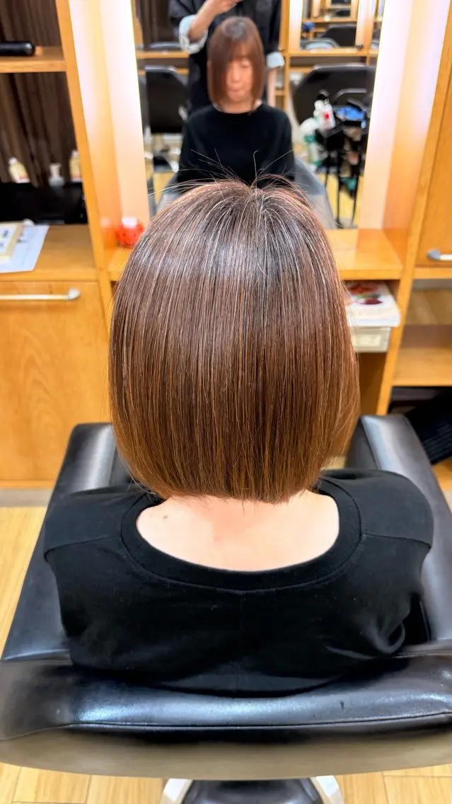 ショート 髪質改善 縮毛矯正 トリートメント 縮毛矯正 トリートメント 岡野 健汰のヘアスタイル