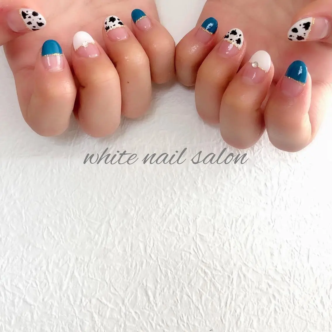 ネイル ジェルネイル ハードジェル 持ち込み ソフトジェル ハンドネイル white nail salonのネイルデザイン
