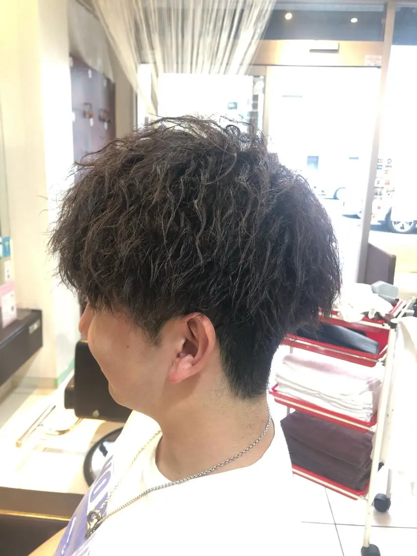 男性限定!!ツイストパーマ!の写真