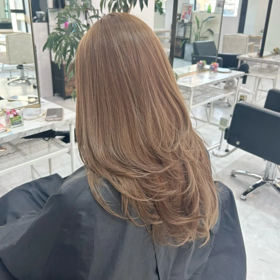 ロング 🥀YUIHA🥀 テザインカラー♥のヘアスタイル