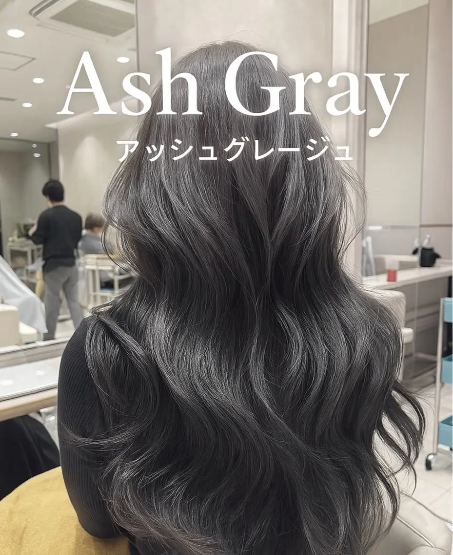 セミロング カラー カット ヘアカラー トリートメント ヘッドスパ ヘアセット 韓国ヘア/レイヤー/ 顔まわり/りょーとのヘアスタイル