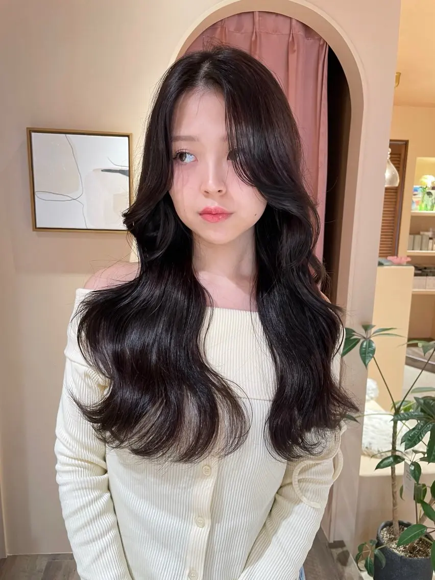 ロング 髙塚碧🇰🇷 韓国ヘア🎗️のヘアスタイル