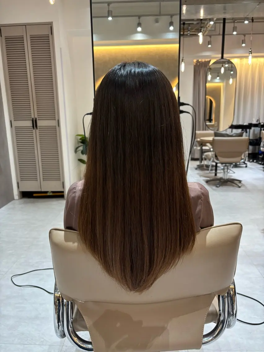 地毛風矯正✨×髪質 改善⭐️NOJIのヘアスタイル