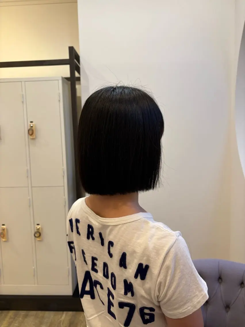 ミディアム ボブ MAHAE 中司のヘアスタイル