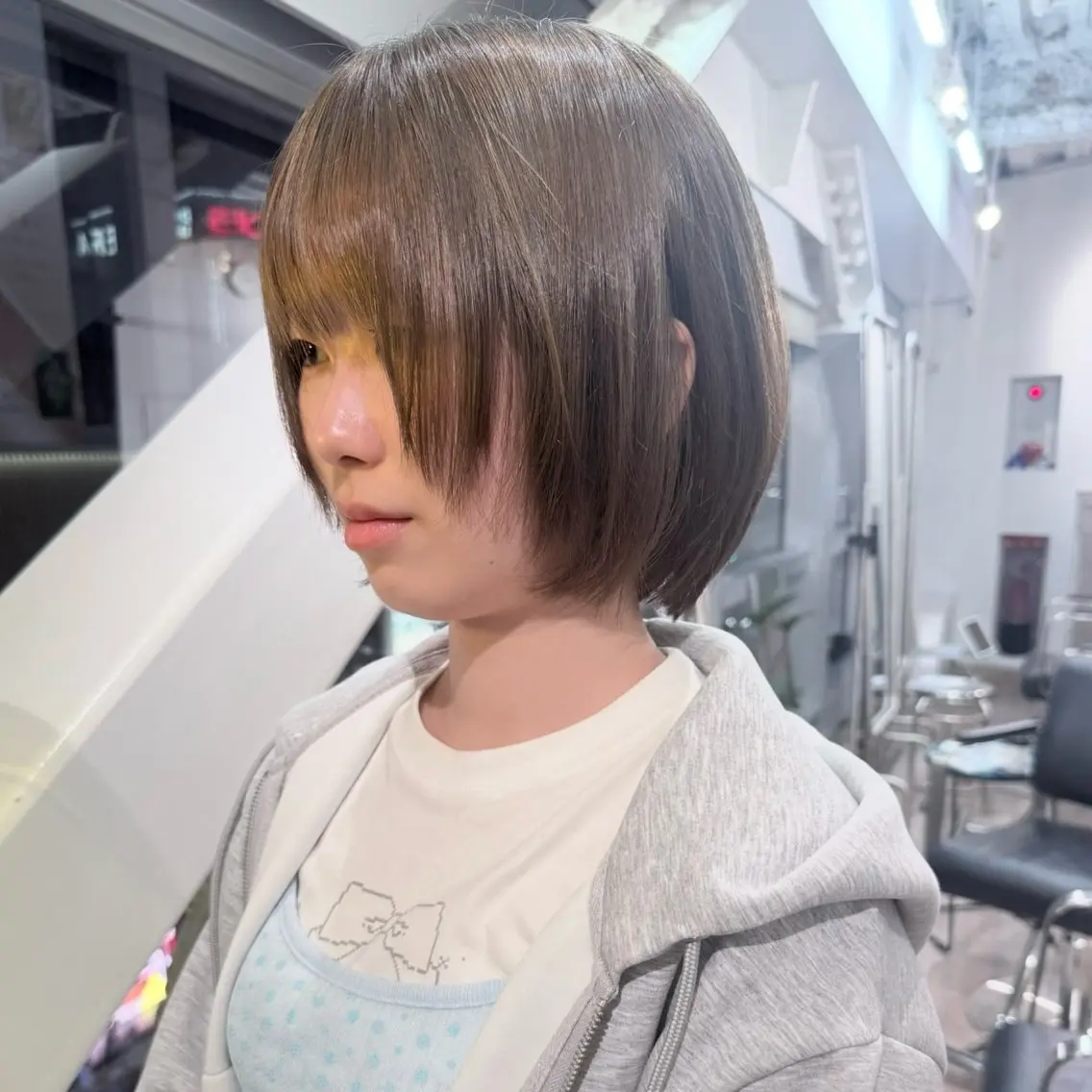 【カラーリスト限定クーポン🧚‍♀️】ブリーチなしWカラー *̩̩̥オリーブ・ミントカラー🍀の写真