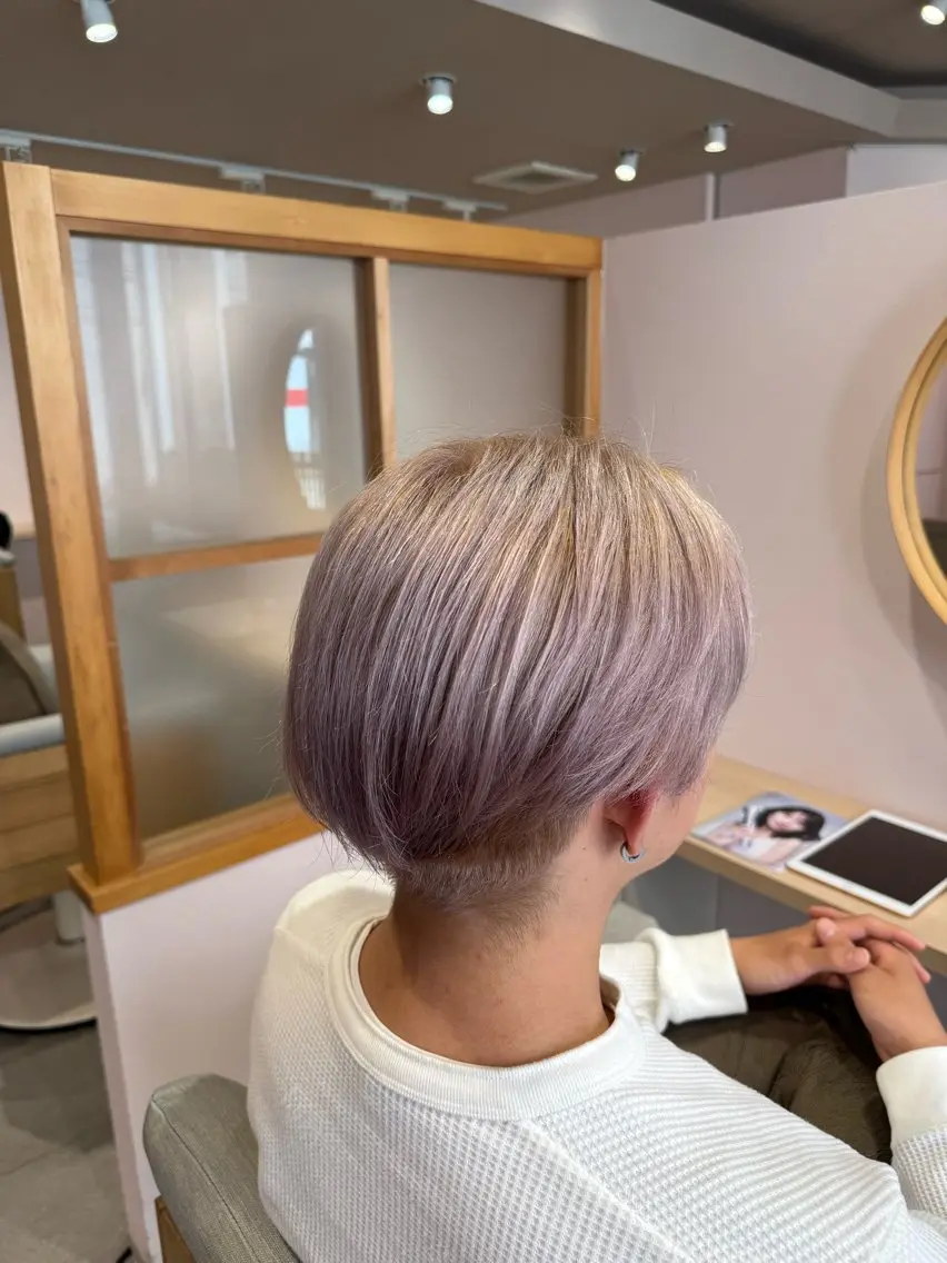 カラー メンズ AYATO 'のヘアスタイル