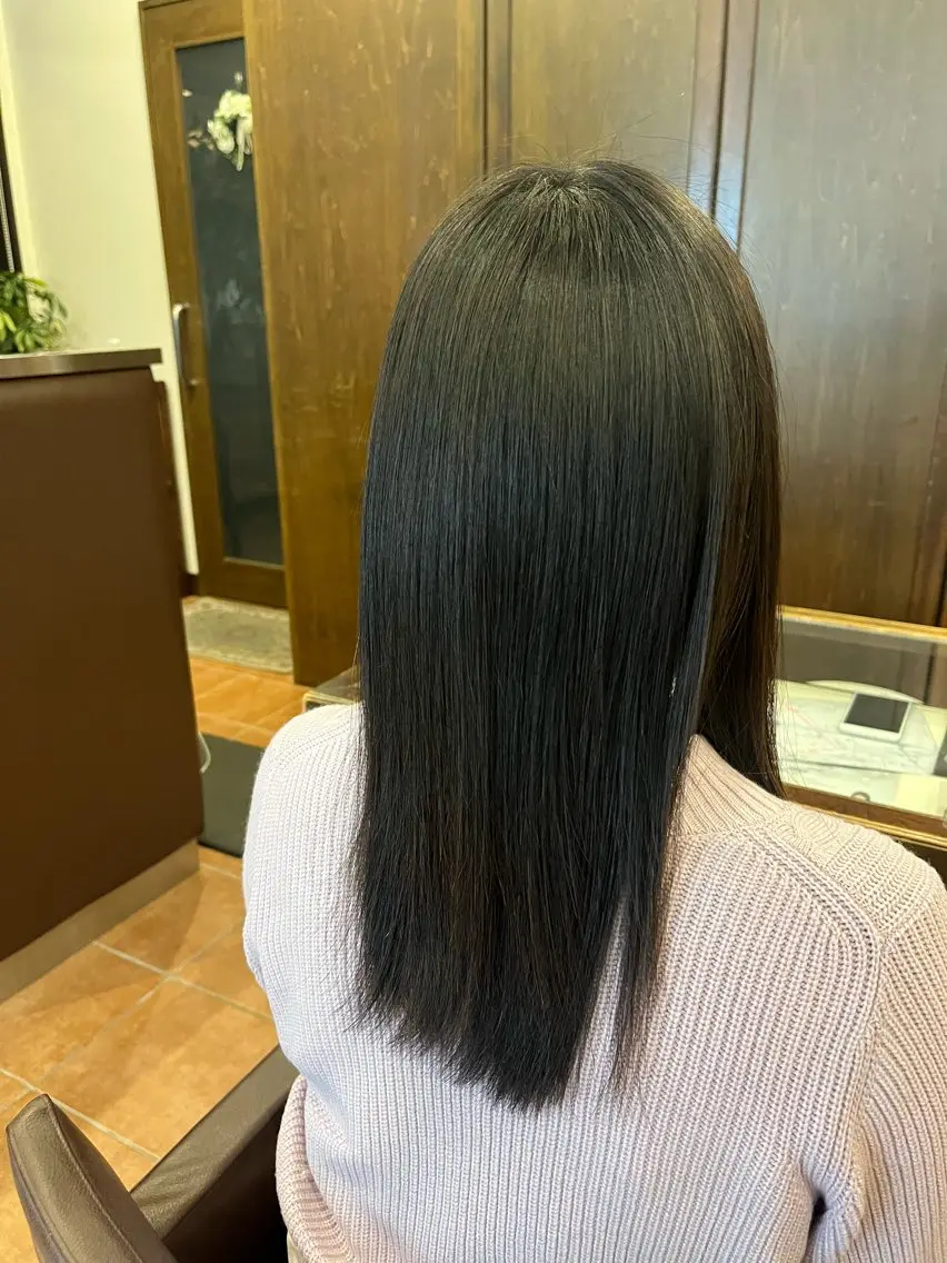 ロング 縮毛矯正 VAN COUNCIL清須店のヘアスタイル