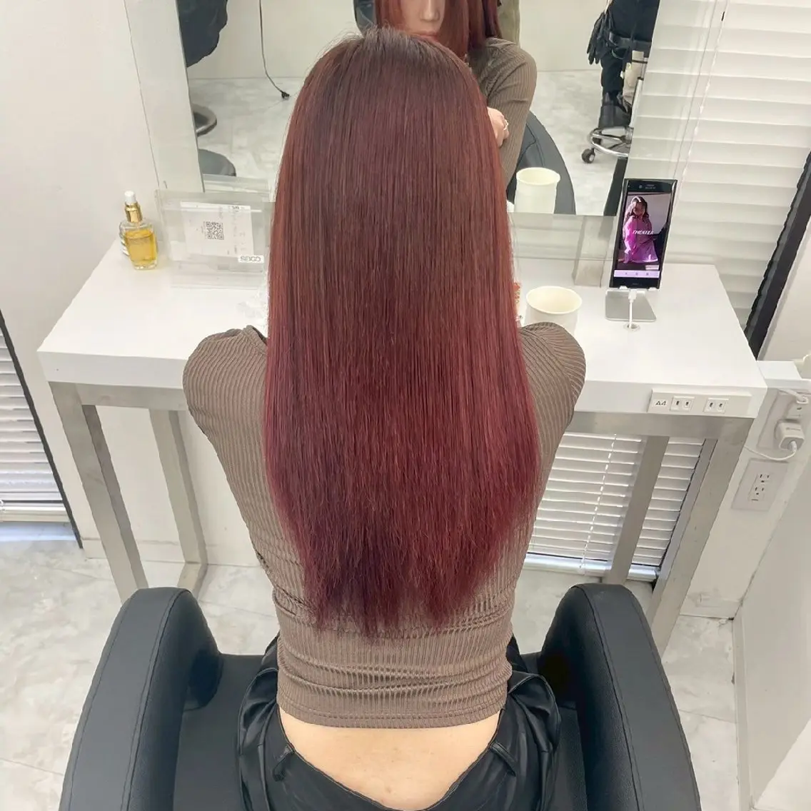 カラー 髪質改善 🍒renka🍒 ボブ/ショート/暖色のヘアスタイル
