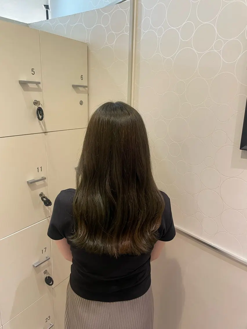 ロング こやま りほのヘアスタイル