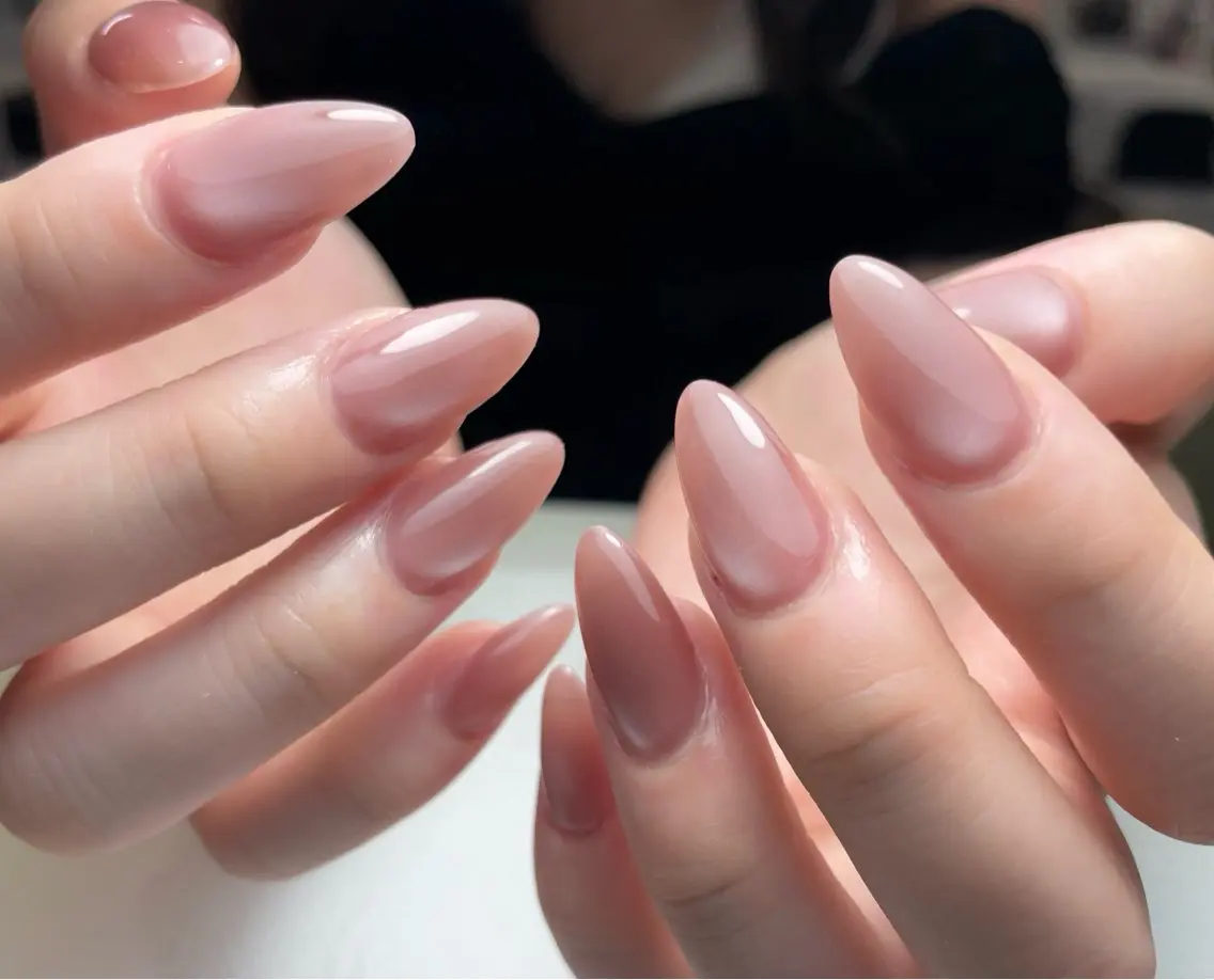 ネイル チークネイル ジェルネイル ガーリー 韓国ネイル マグネットネイル 中野駅から2分 MEO NAILのネイルデザイン