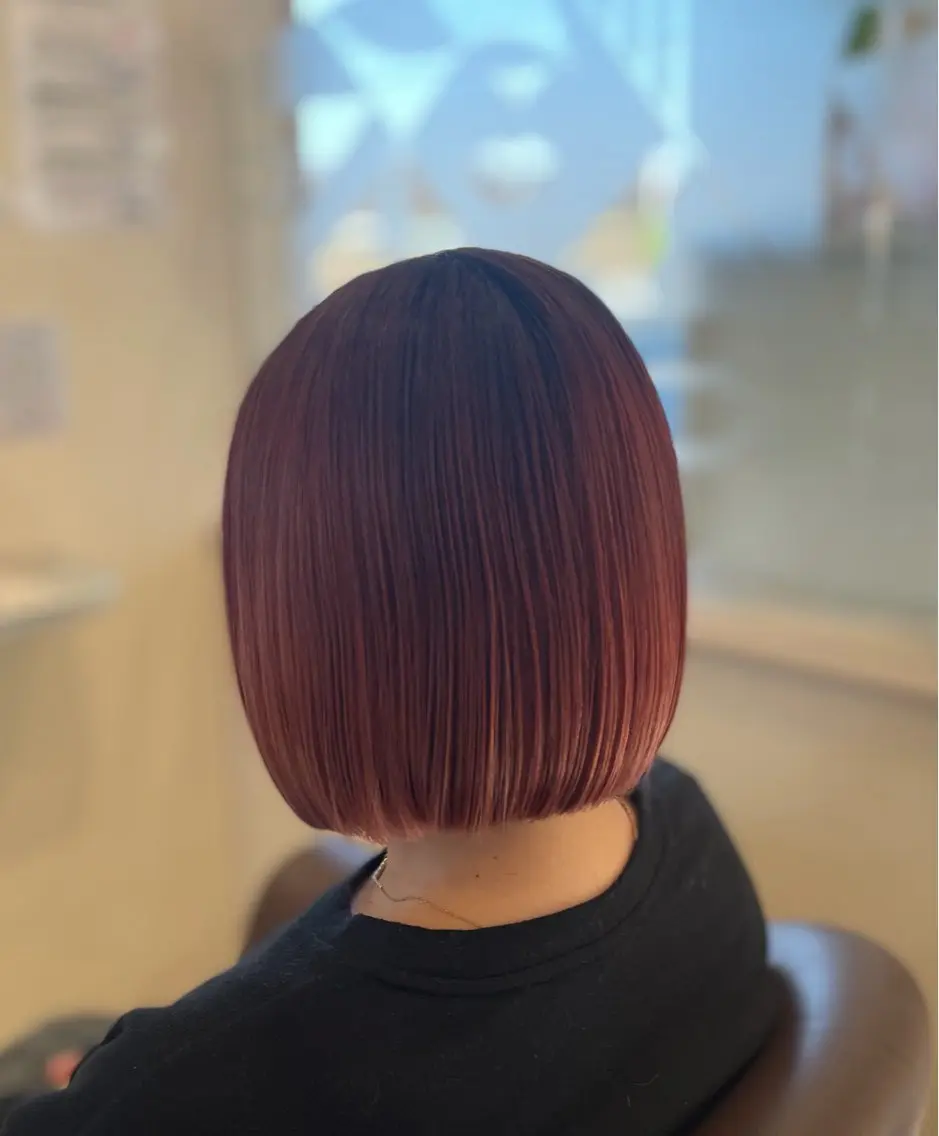【人気NO.1☝🏽✨】カット+カラー+髪質改善トリートメントの写真