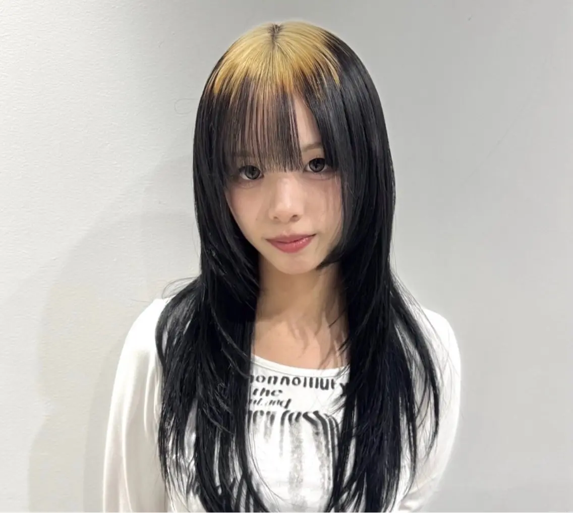 【デザインカラー限定クーポン🍭】1ブリーチ(リタッチも可)➕デザインカラー🎨➕カット✂️〈ブリーチ/デザインカラー〉の写真