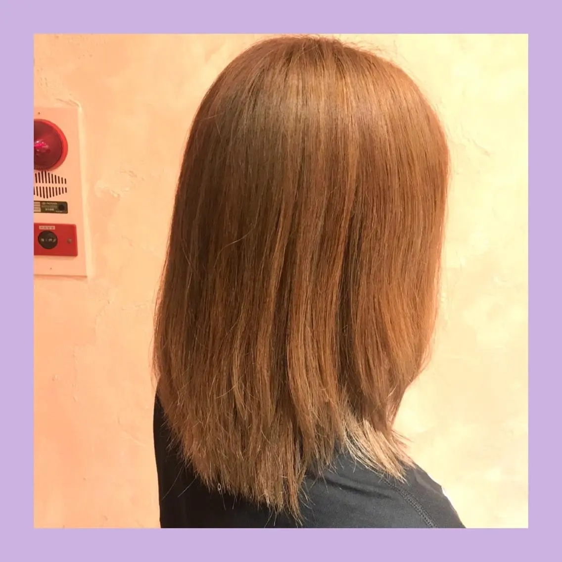 ミディアム カラー ベージュカラー ブリーチ ダブルカラー ブリーチなしカラー カット ヘアカラー トリートメント 半個室サロンMimu 🐥kana🐥のヘアスタイル