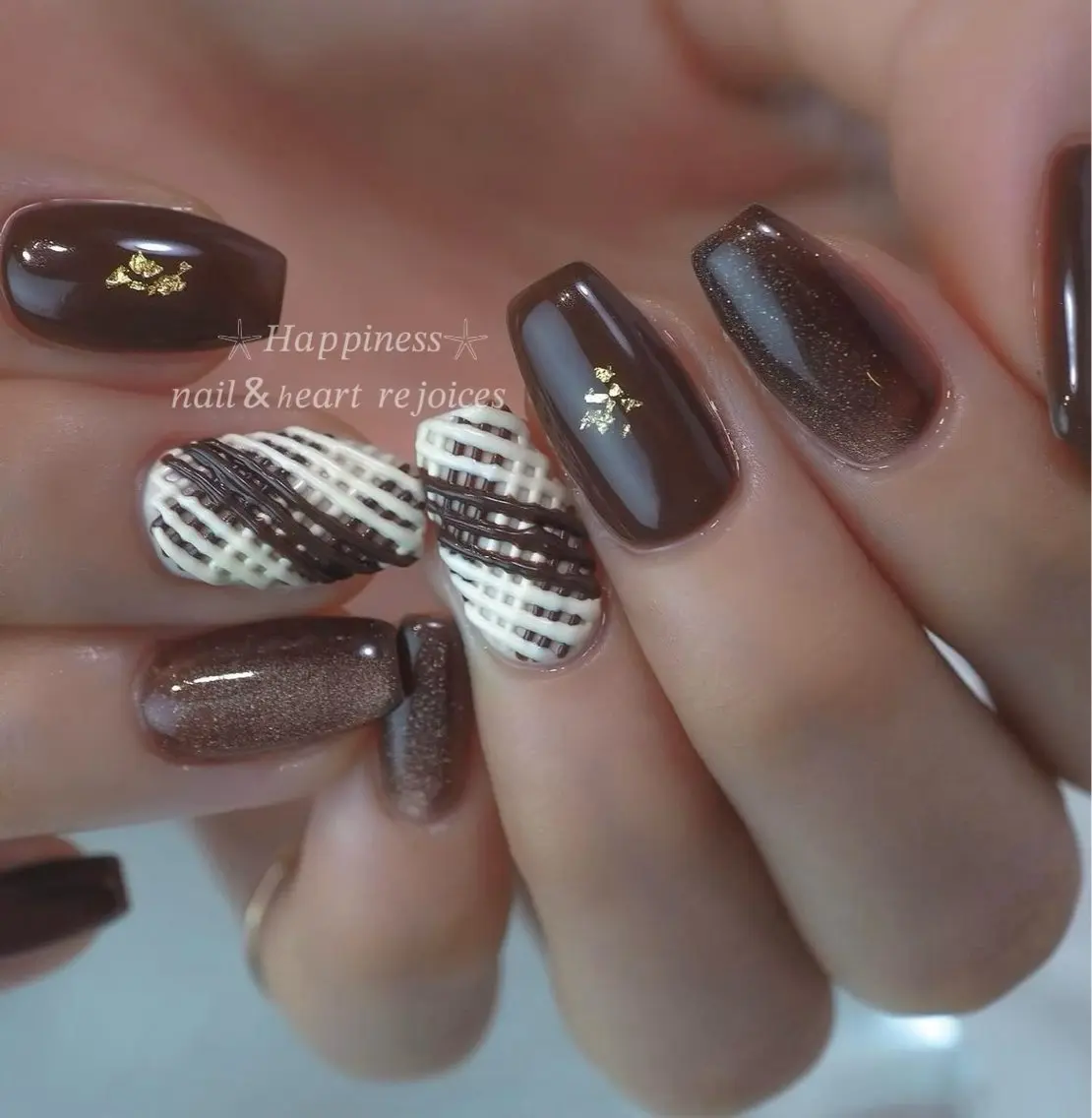 ネイル バレンタイン Ella salonのネイルデザイン