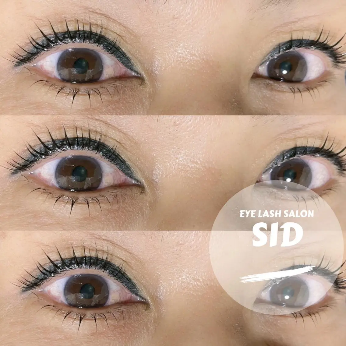 マツエク・マツパ マツパ eye lash salon SIDのマツエク・マツパデザイン