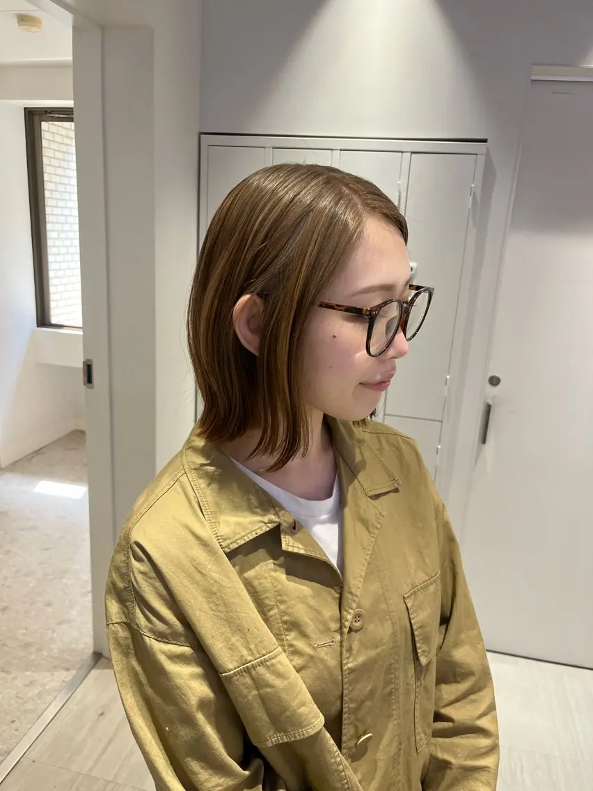 ミディアム ヘアカラー トリートメント akira iconのヘアスタイル