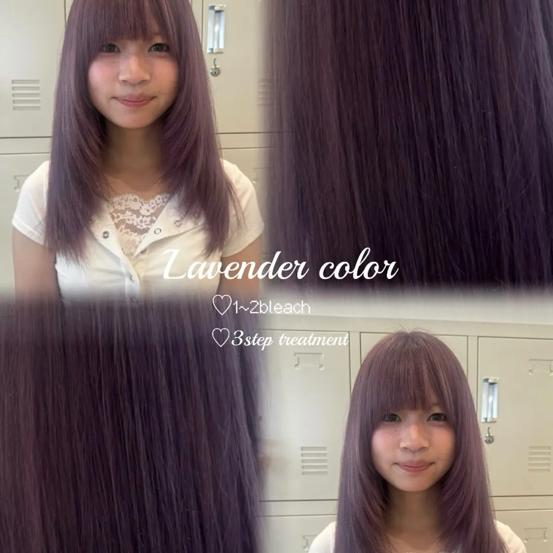 ロング カット ヘアカラー 盛れる透明感カラー ♡ayana♡のヘアスタイル